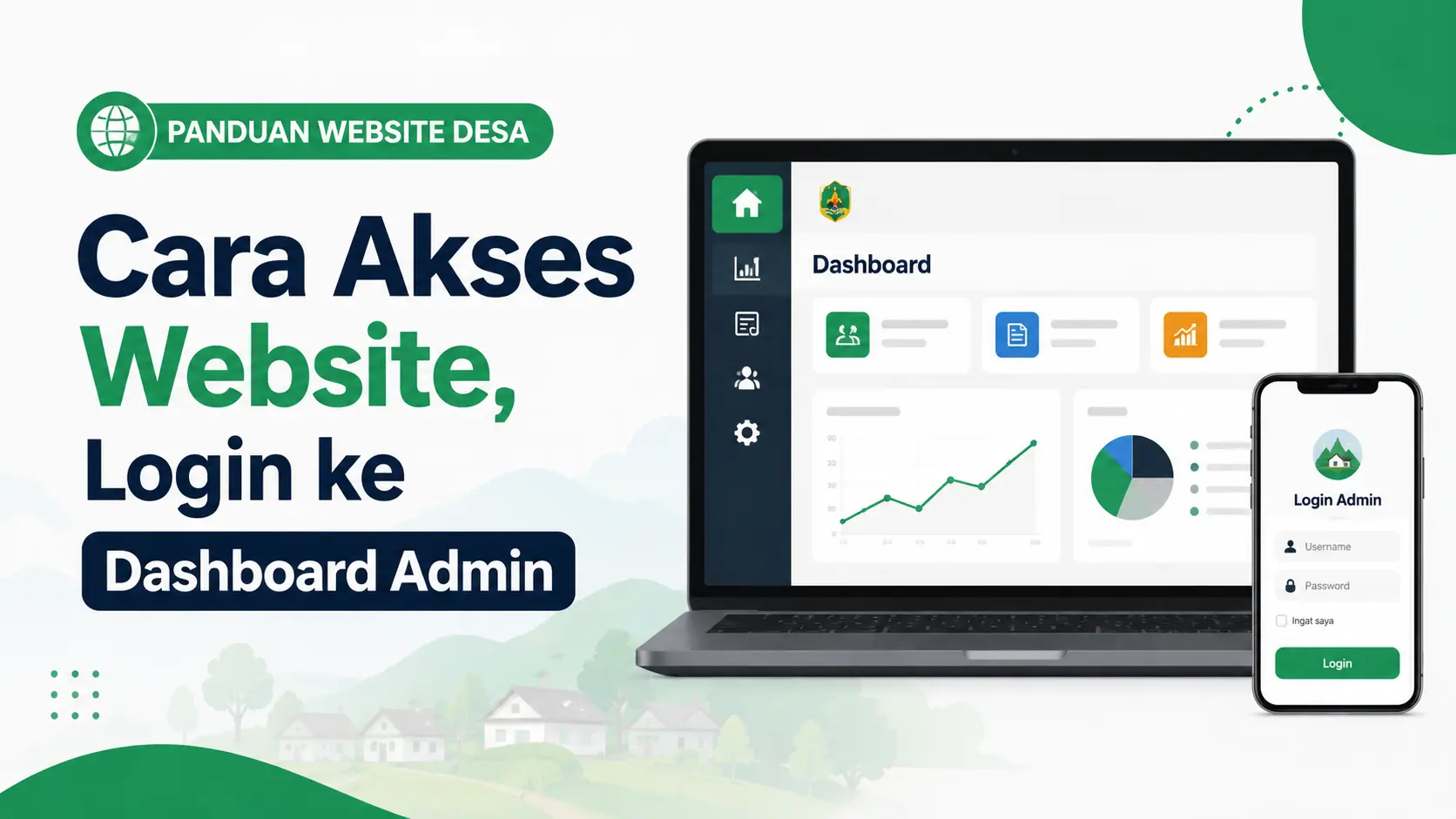 Cara Akses Website dan Login ke Dashboard Admin